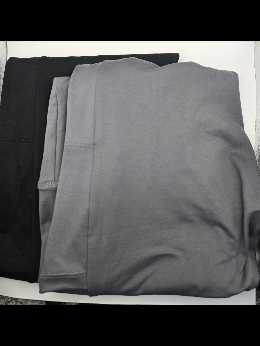 Basic Legging Set in Gray and Black